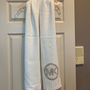 Michael Kors Cream Logo Scarf